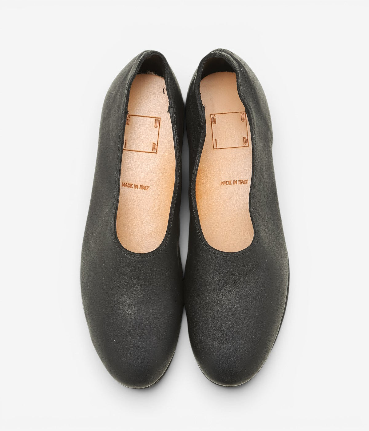 GUIDI ''【626R】BALLERINA KANGAROO FULL GRAIN'' (BLKT)