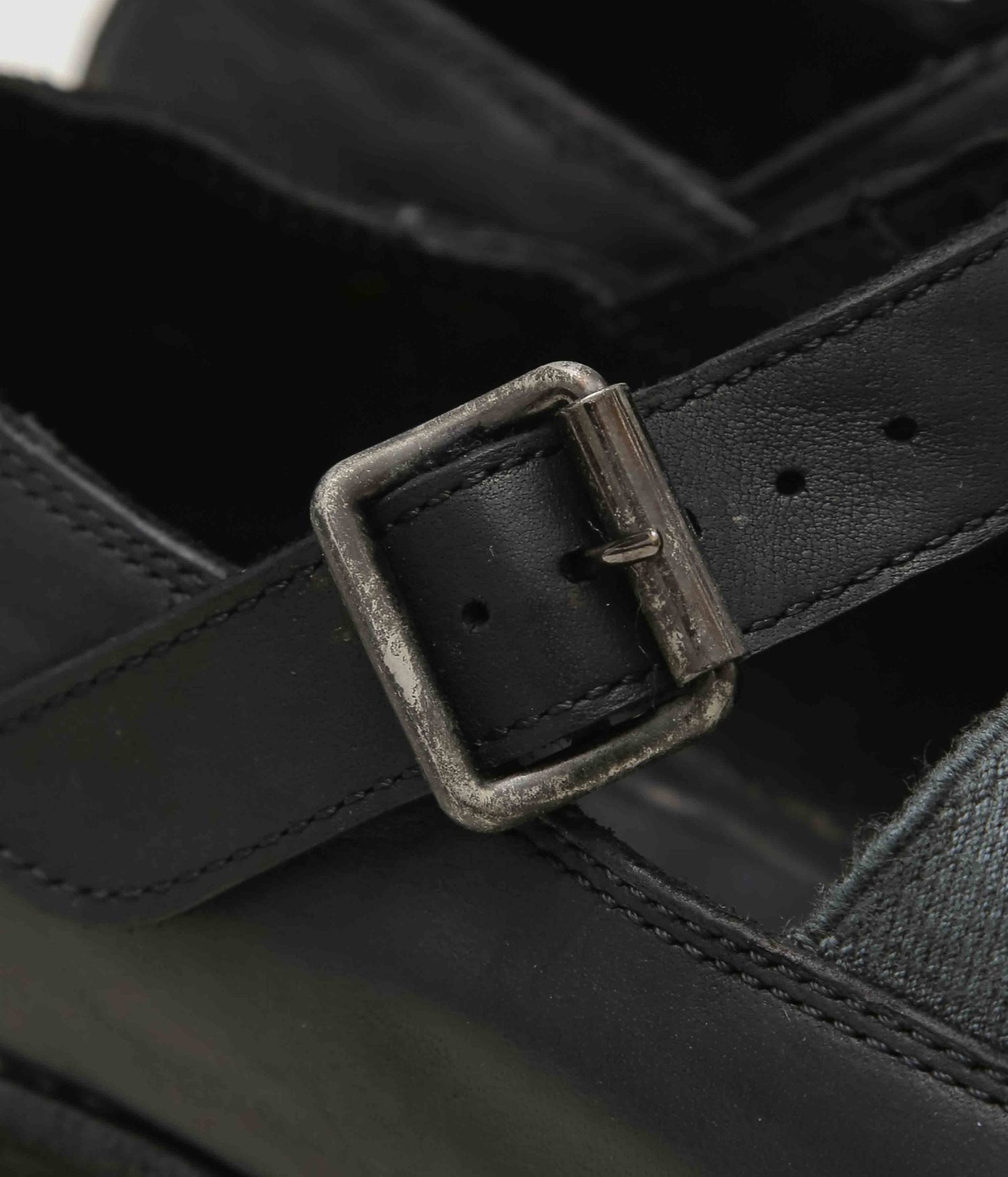 GUIDI ''【992EF】MARY JANE ELASTIC SOFT HORSE FULL GRAIN'' (BLKT)