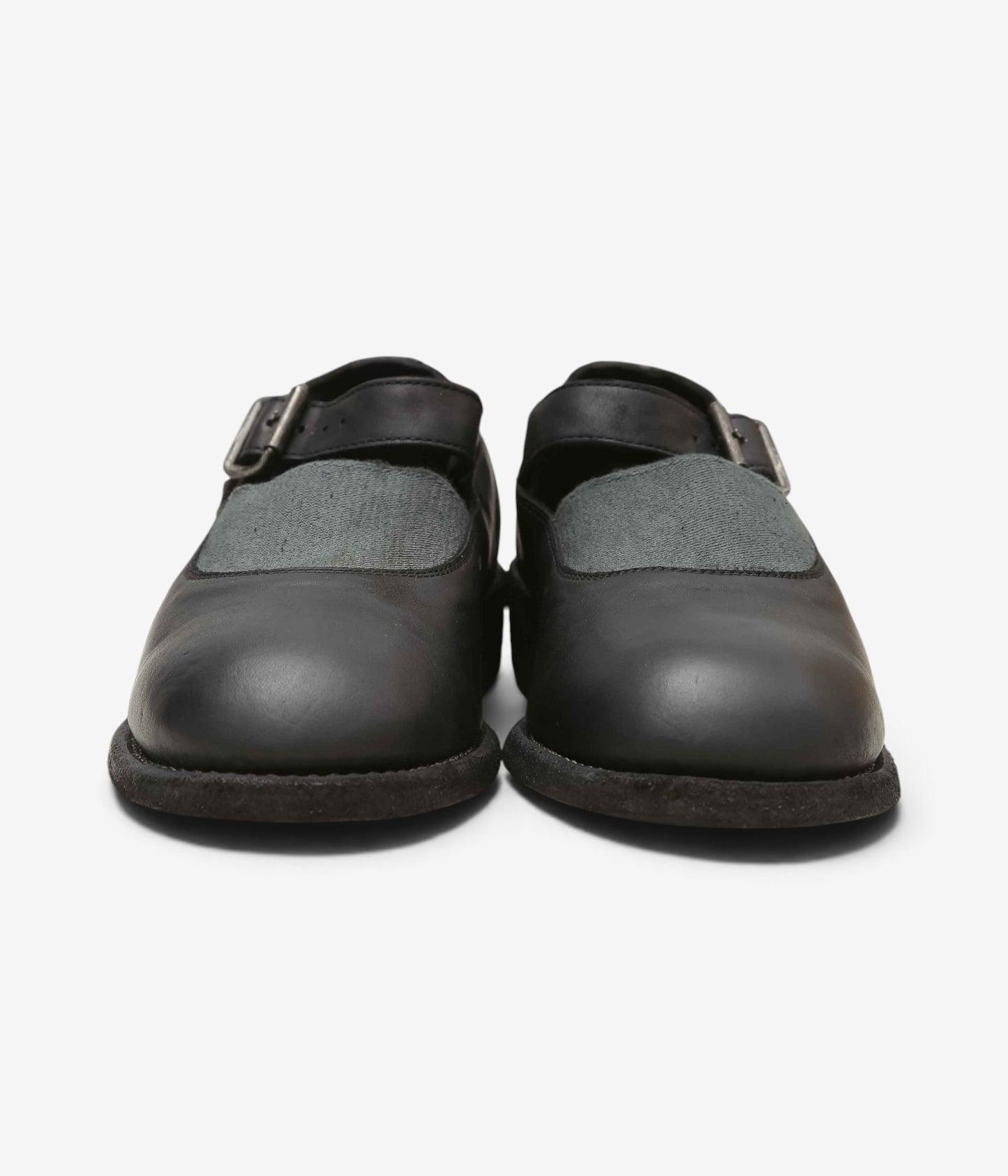 GUIDI ''【992EF】MARY JANE ELASTIC SOFT HORSE FULL GRAIN'' (BLKT)