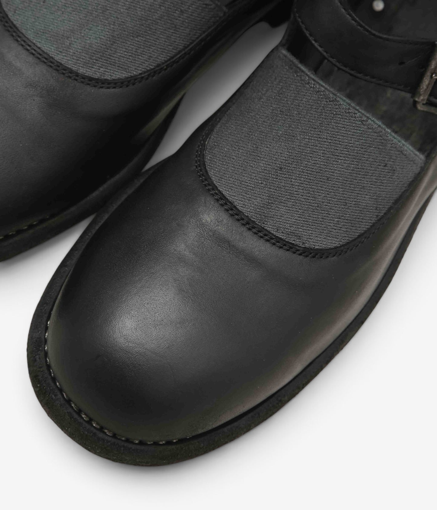 GUIDI ''【992EF】MARY JANE ELASTIC SOFT HORSE FULL GRAIN'' (BLKT)
