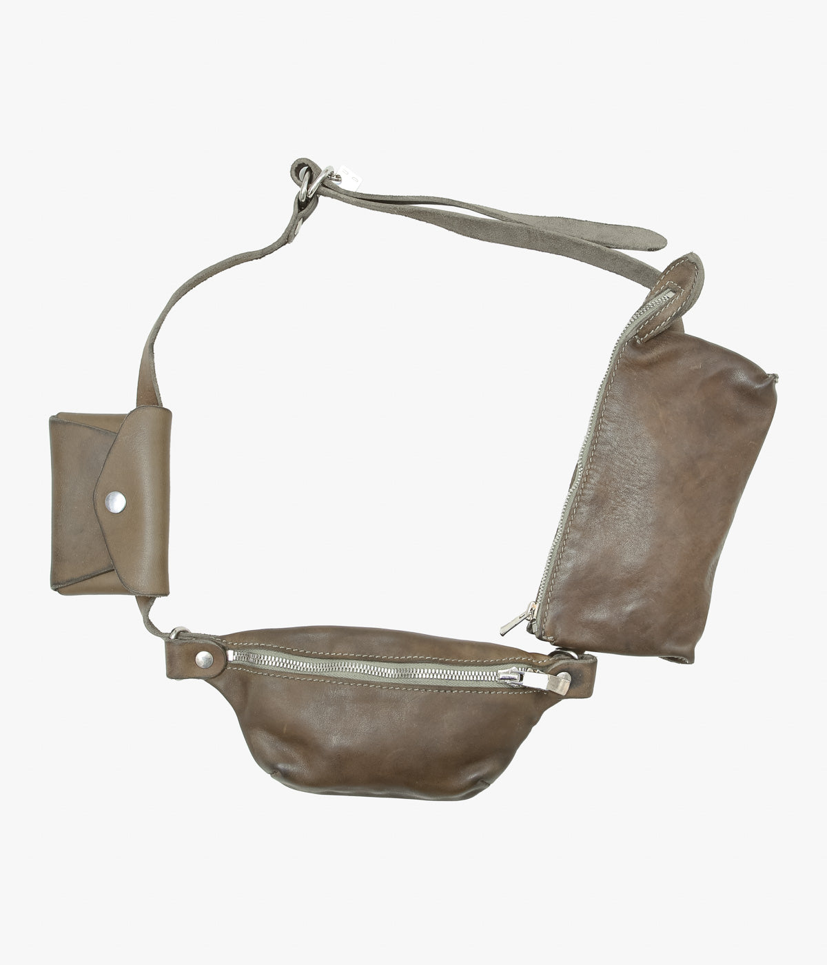 GUIDI ''【CLS01】TOOL BELT SOFT HORSE & GROPPONE FULL GRAIN'' (CV177T)