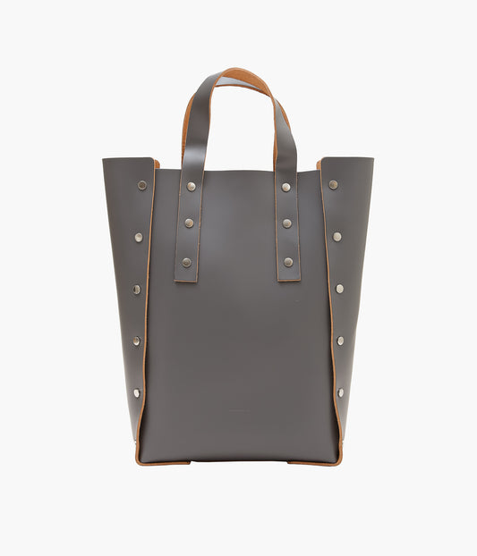 HENDER SCHEME ''ASSEMBLE HAND BAG TALL M'' (STEEL GREY)