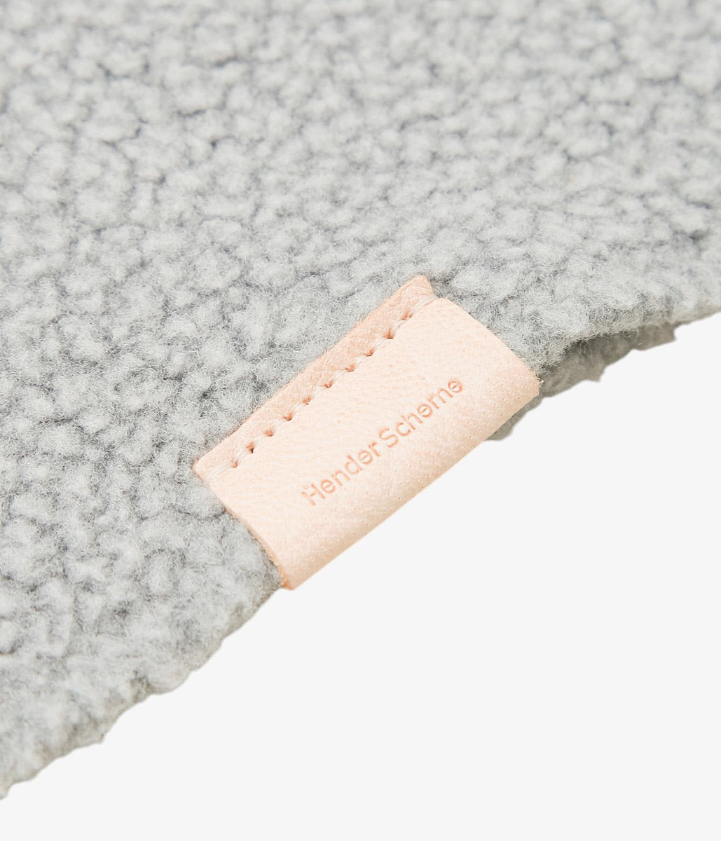 HENDER SCHEME ''POLARTEC FLEECE BANDANA'' (GRAY)