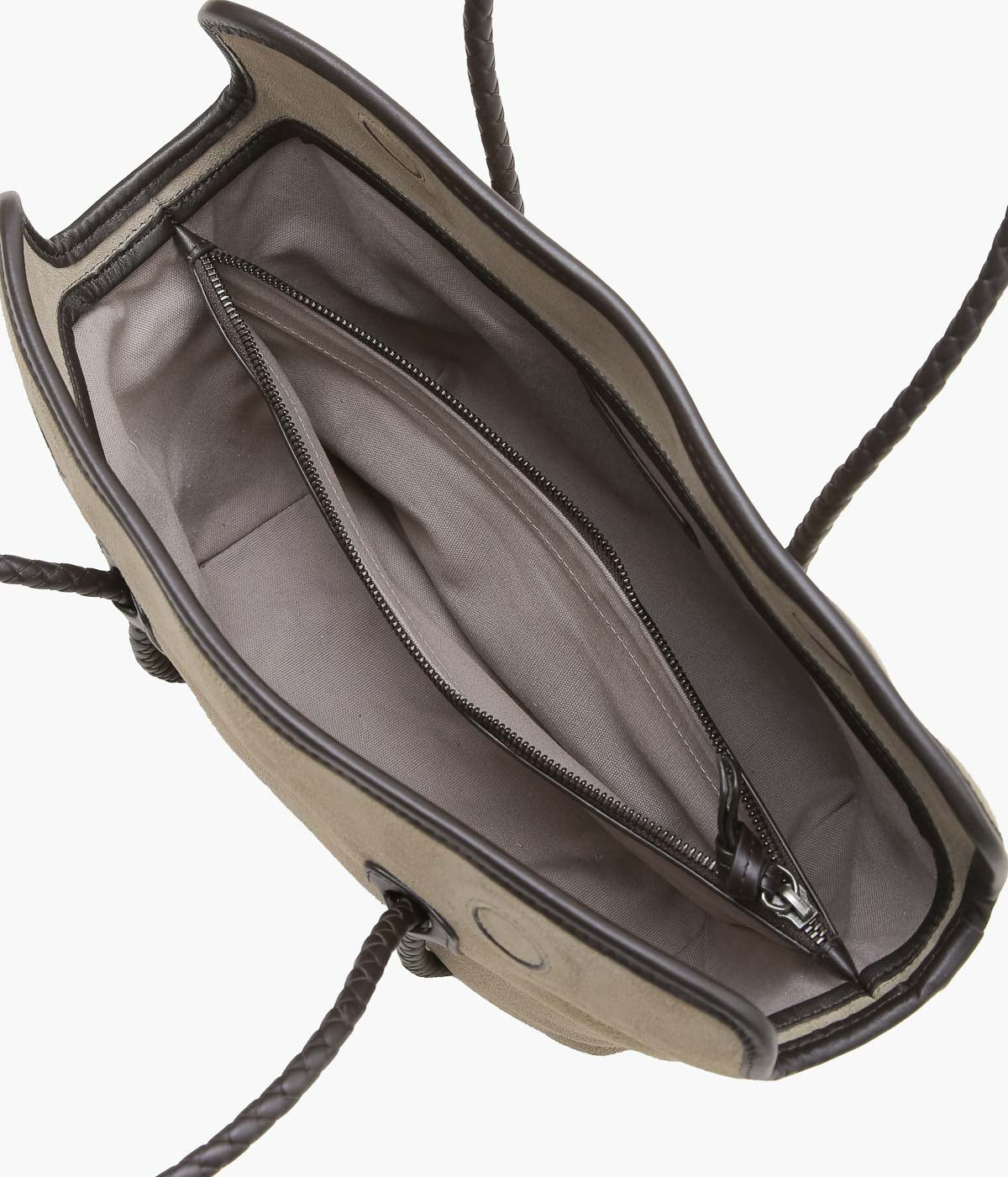 HEREU ''FOMA SUEDE'' (GREY/DARK BROWN)