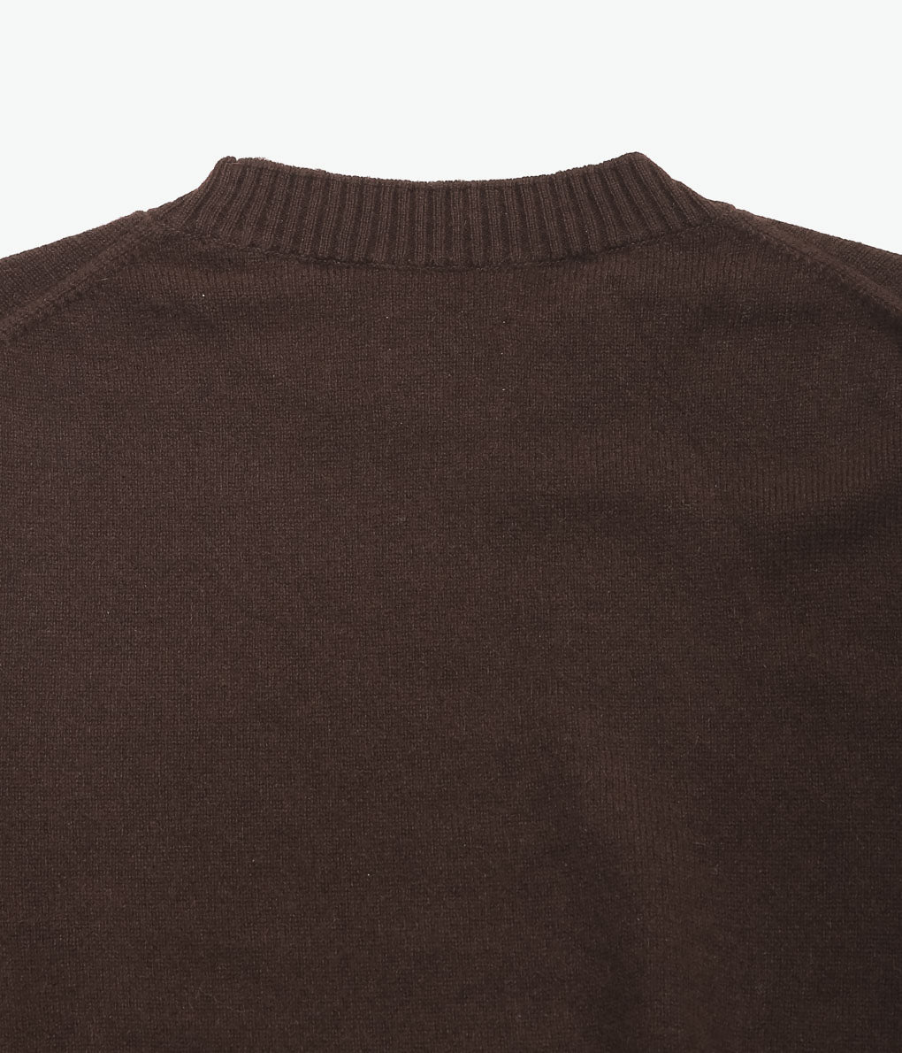 トップス HERILL 25SS American deadstock Sweater HERILL ''AMERICAN DEADSTOCK SWEATER'' (BROWN) – THE STORE BY