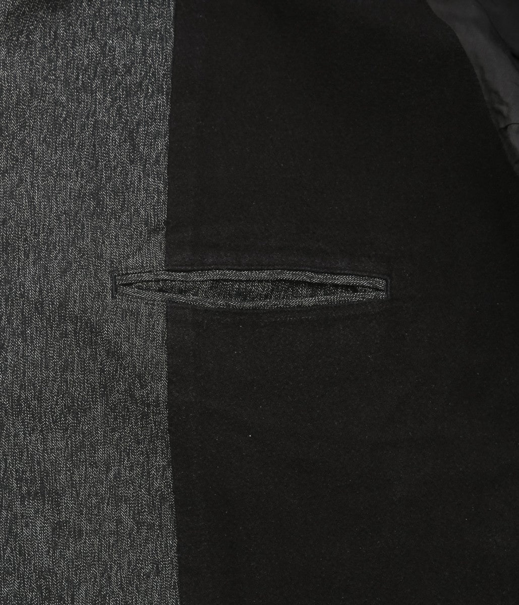HERILL ''BLACK CHAMBRAY CLASSIC COAT'' (블랙)