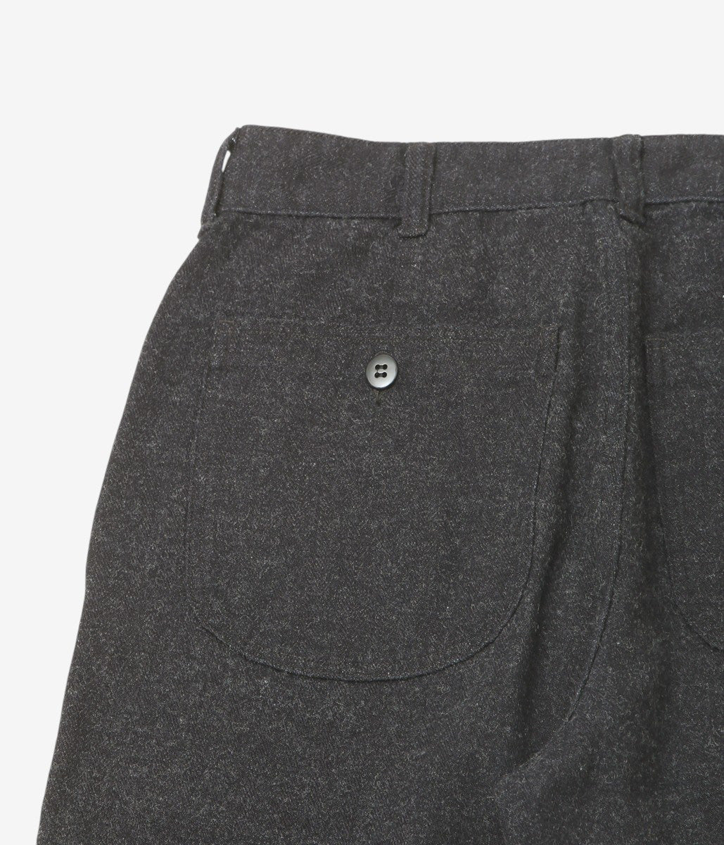 HERILL ''C/W INDIGOHERRINGBONE USMC HBT PANTS'' (CHARCOAL)