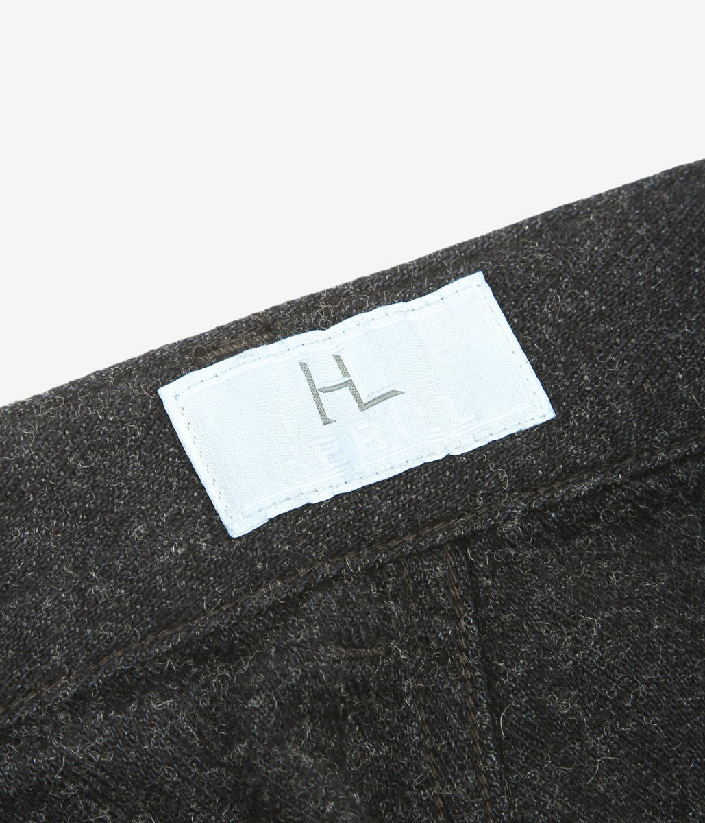 HERILL ''C/W INDIGOHERRINGBONE USMC HBT PANTS'' (CHARCOAL)