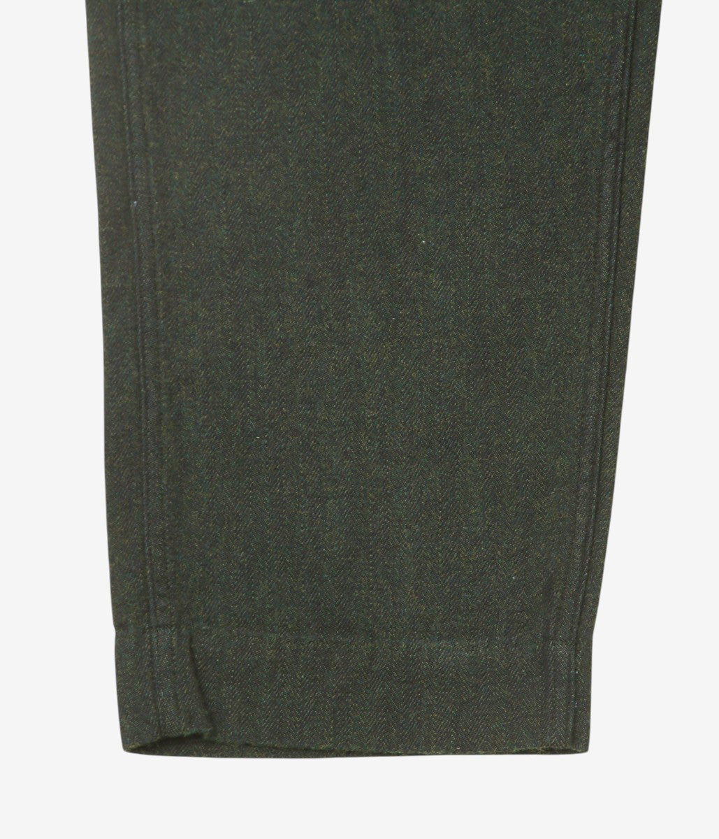 HERILL ''C/W INDIGOHERRINGBONE USMC HBT PANTS'' (OLIVE)