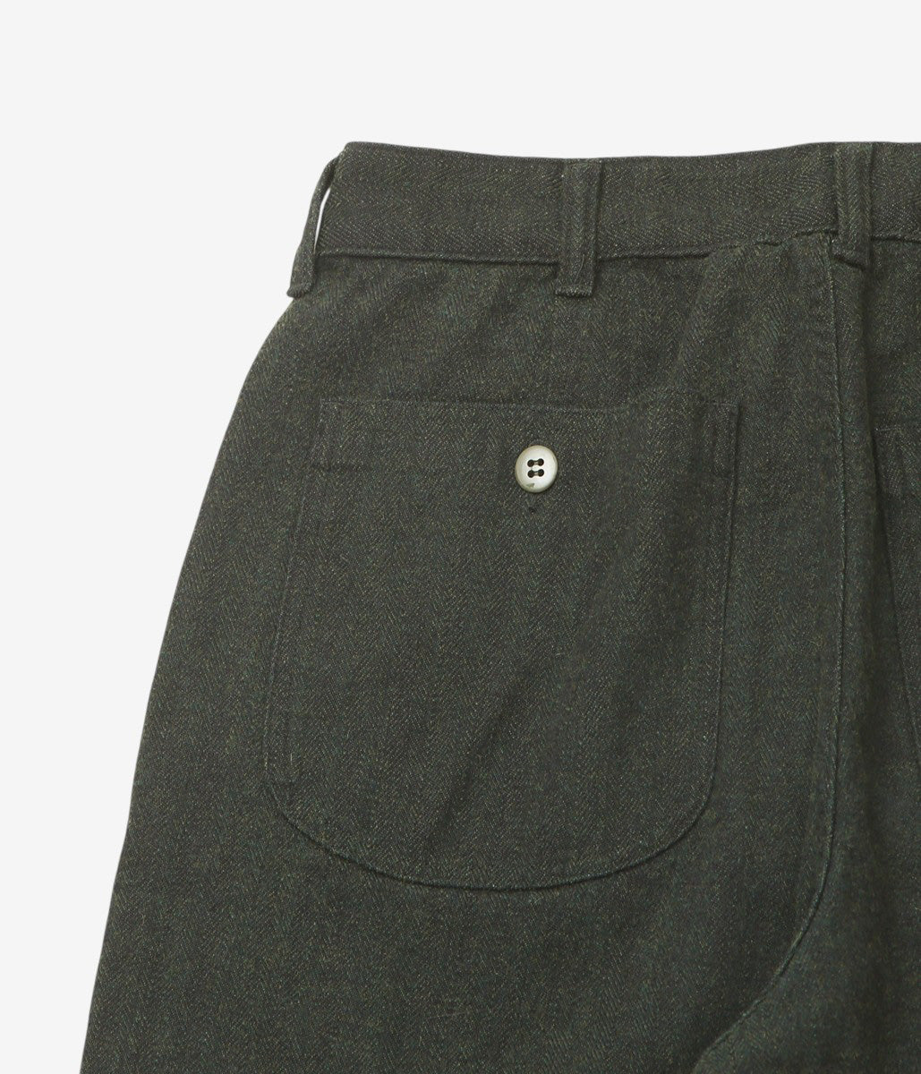 HERILL ''C/W INDIGOHERRINGBONE USMC HBT PANTS'' (OLIVE)