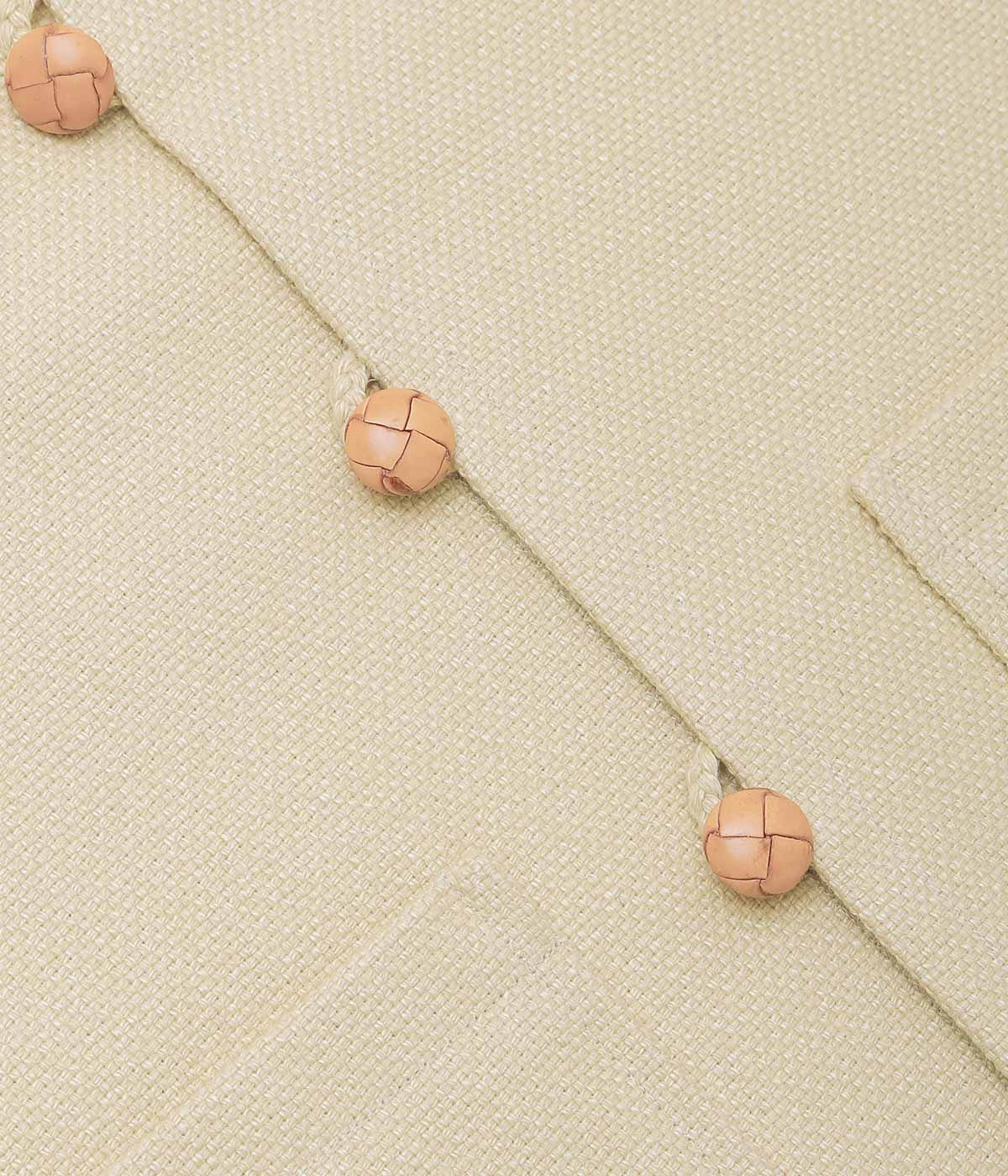 HERILL ''CASHMERELINENMAT CHIMAYOVEST'' (CREAM) – THE STORE BY MAIDENS