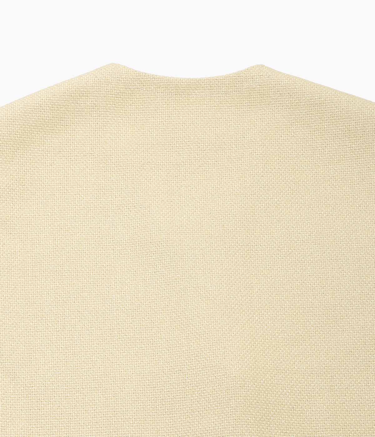 トップス Herill 25AW Cashmerelinenmat Chimayovest HERILL ''CASHMERELINENMAT CHIMAYOVEST'' (CREAM) – THE STORE