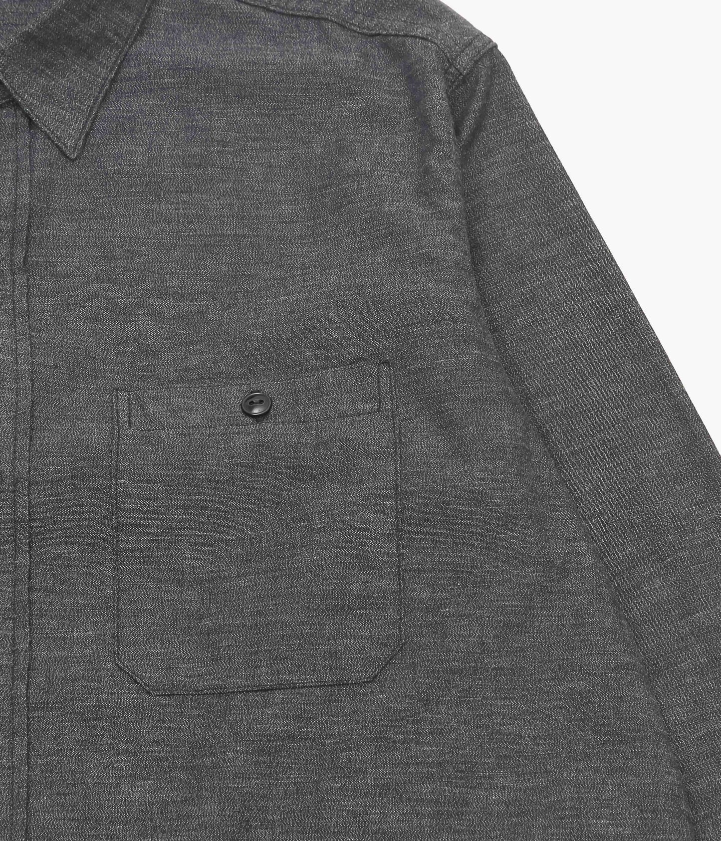 HERILL ''CHAMBRAY WORKSHIRT'' (BLACK)
