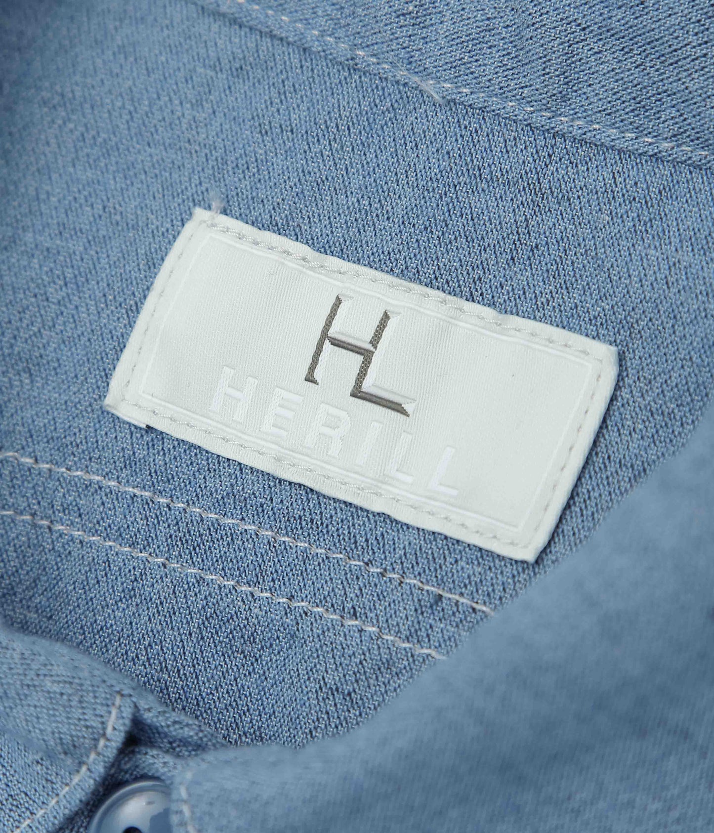 HERILL ''CHAMBRAY WORKSHIRT'' (INDIGO)