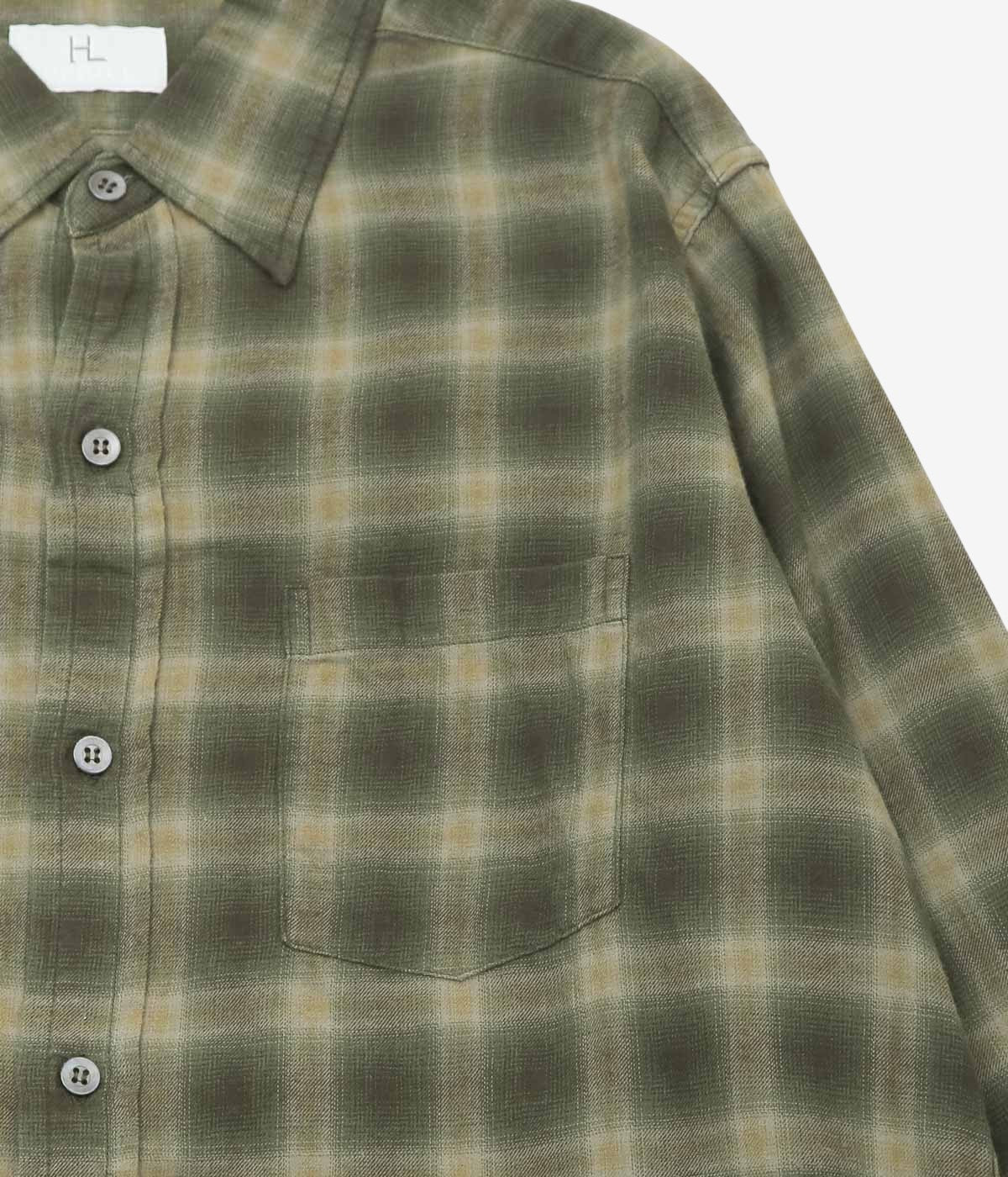 HERILL ''CHECK WORKSHIRT'' (GREEN)