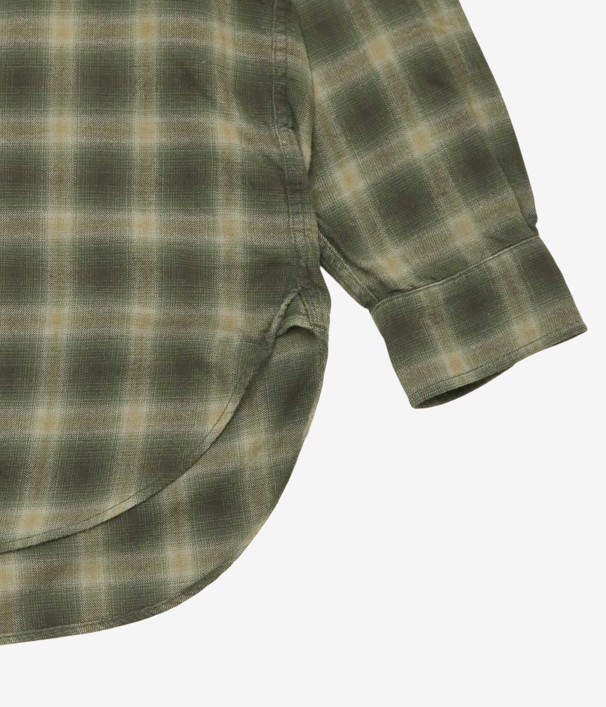 HERILL ''CHECK WORKSHIRT'' (GREEN)