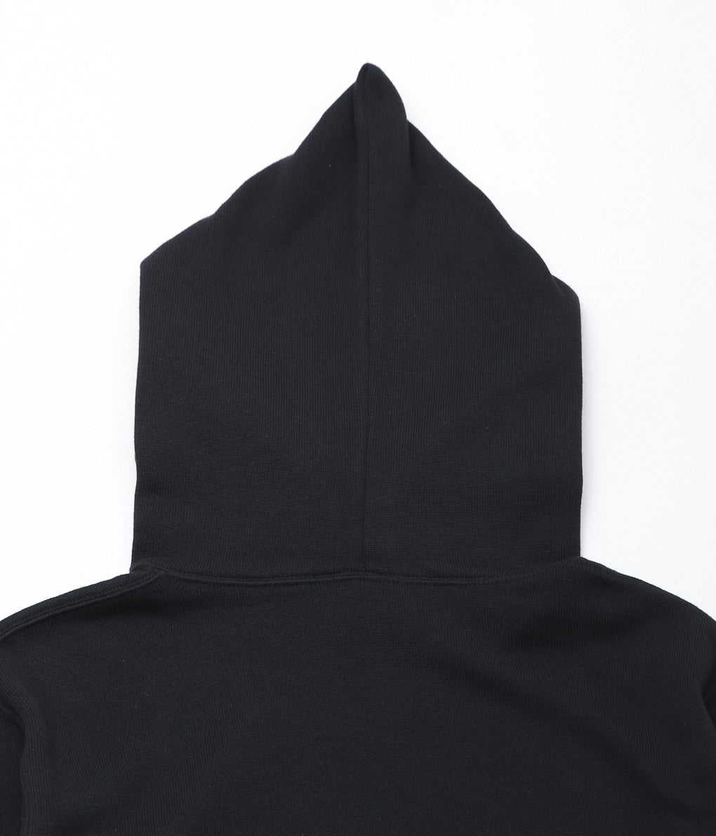 HERILL ''COTTON / SILK HOODED'' (BLACK)