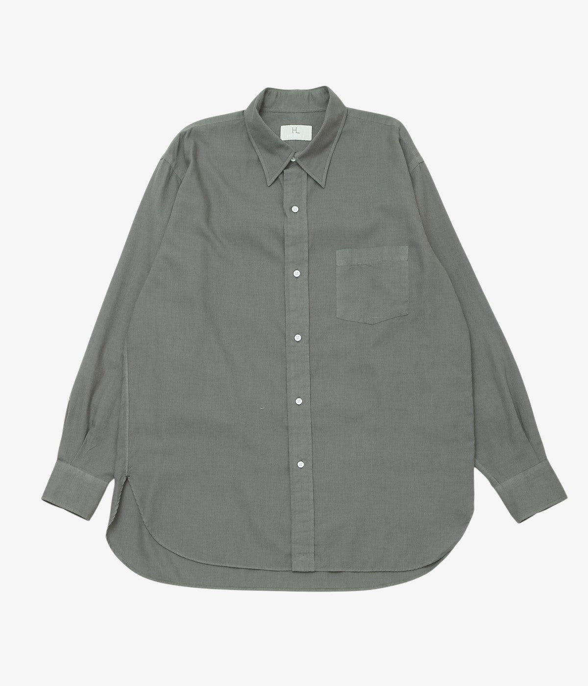 HERILL ''COTTONCASHMERE SHIRT'' (GRAY)