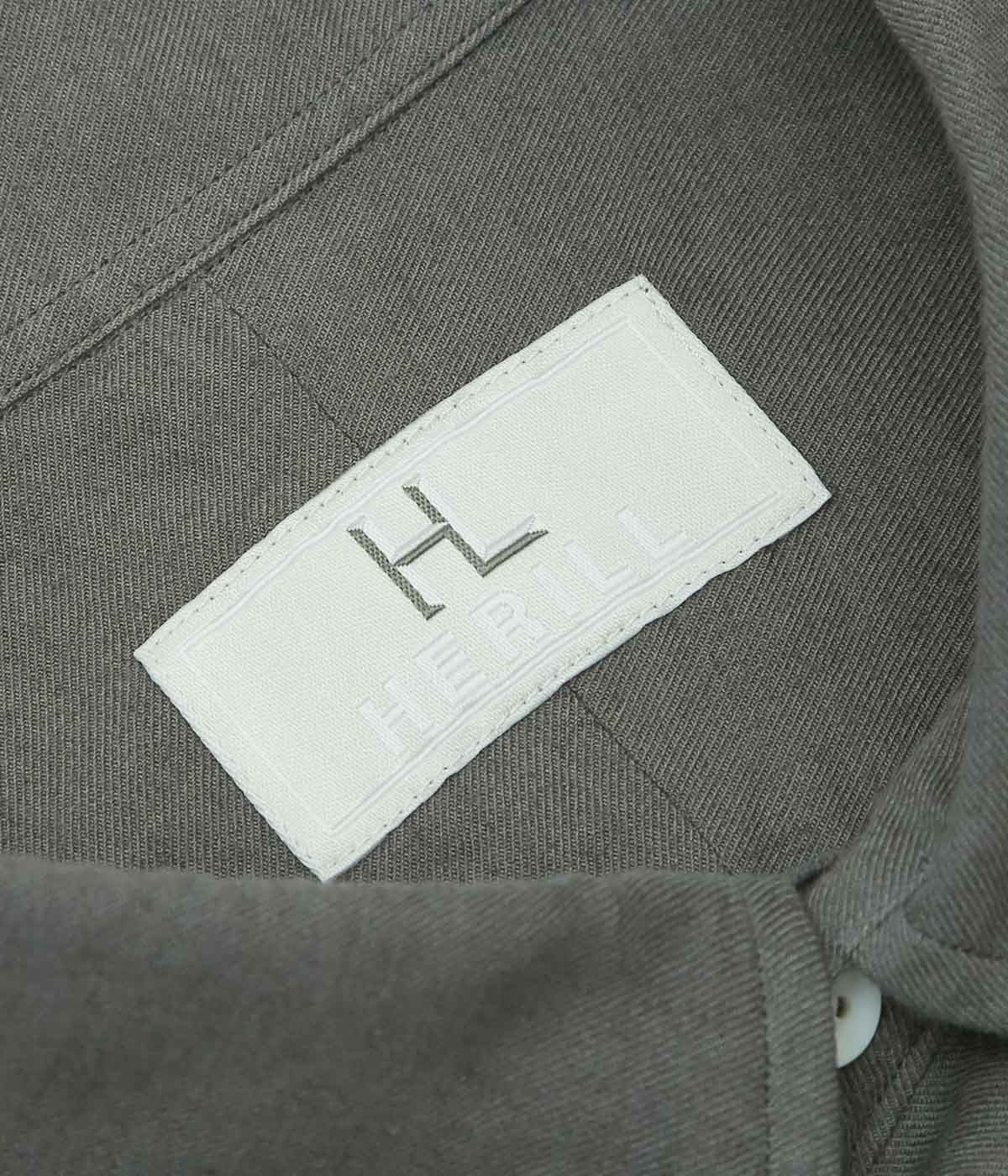 HERILL ''COTTONCASHMERE SHIRT'' (GRAY)