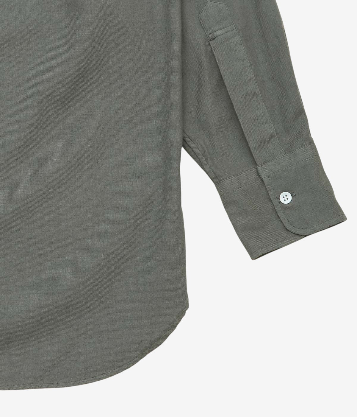 HERILL ''COTTONCASHMERE SHIRT'' (GRAY)