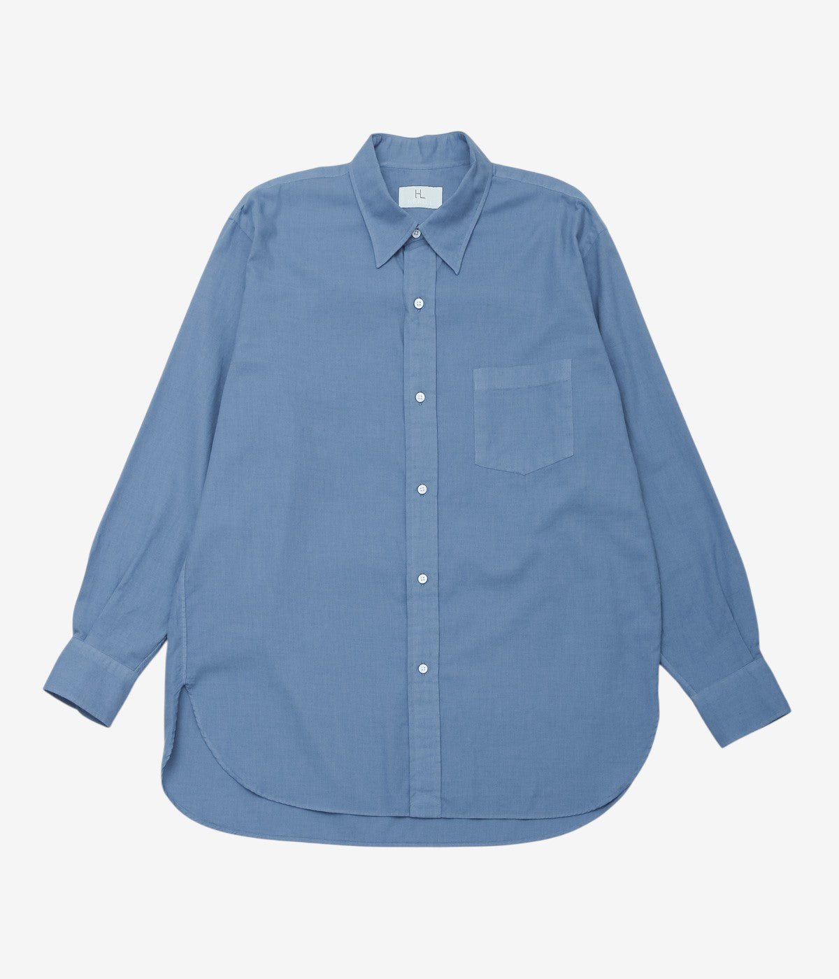 HERILL ''COTTONCASHMERE SHIRT'' (SAX)