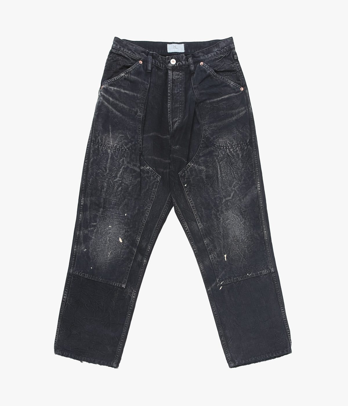 HERILL "DUCK PAINTER PANTS" (BLACK)