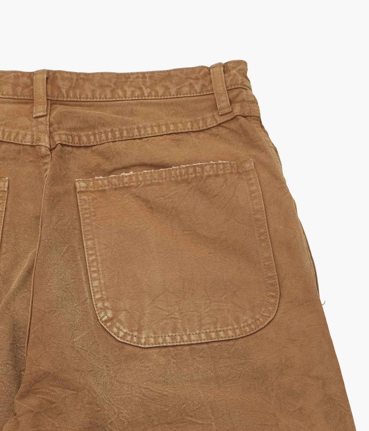 HERILL "DUCK PAINTER PANTS" (BROWN)