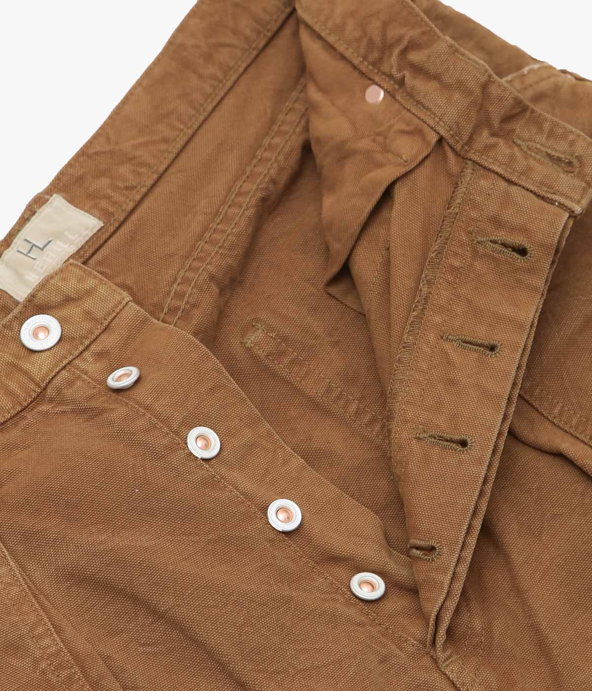 HERILL "DUCK PAINTER PANTS" (BROWN)