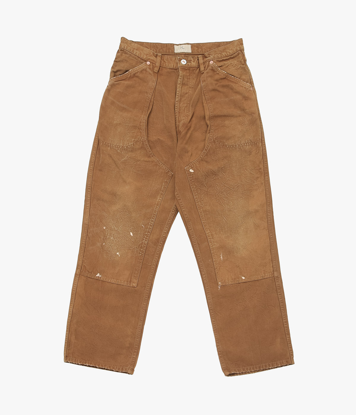 HERILL "DUCK PAINTER PANTS" (BROWN)
