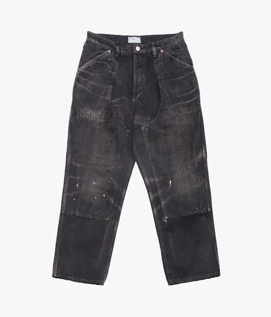 HERILL ''DUCK PAINTERPANTS'' (BLACK)