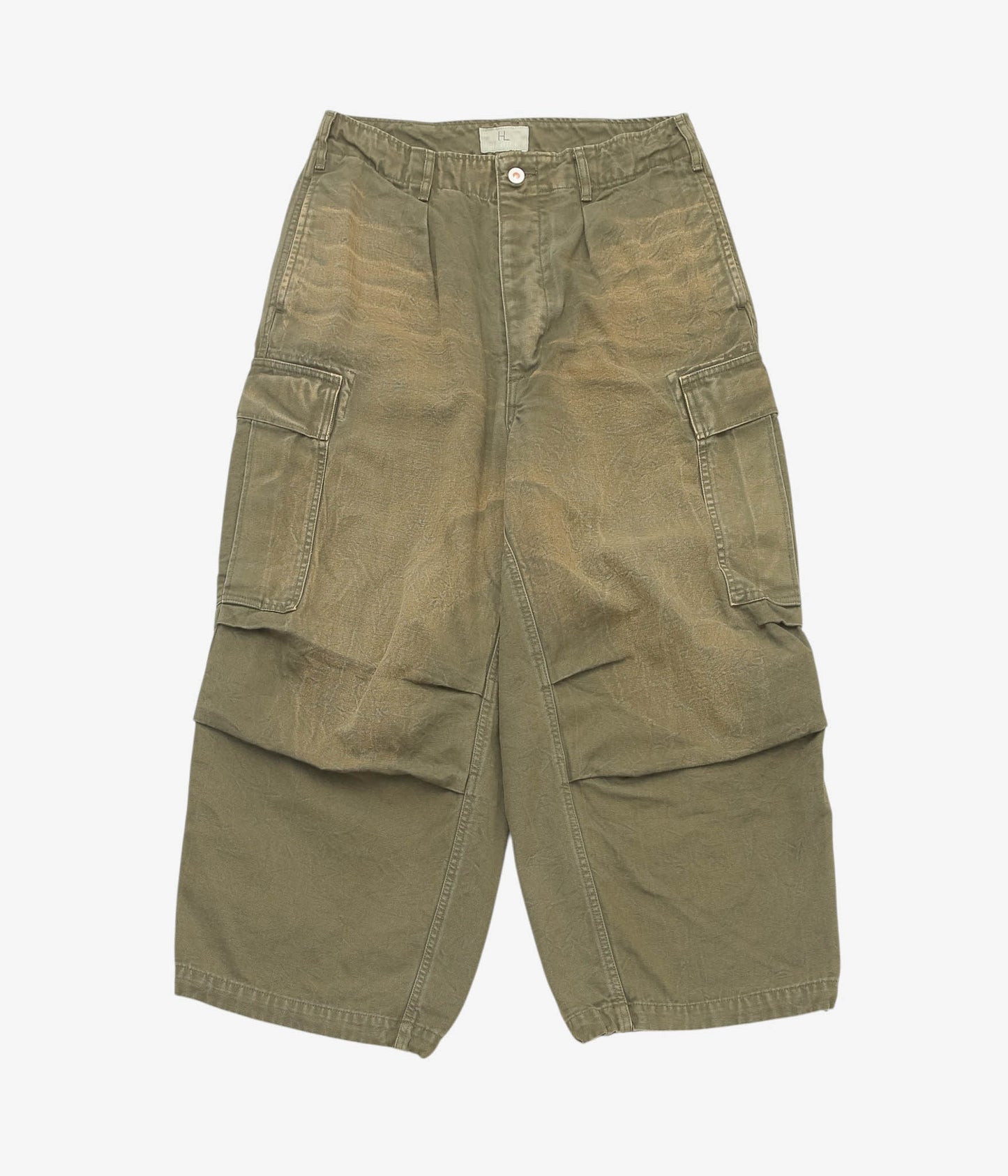 HERILL ''DUCK PARACHUTE PANTS'' (OLIVE DRAB)