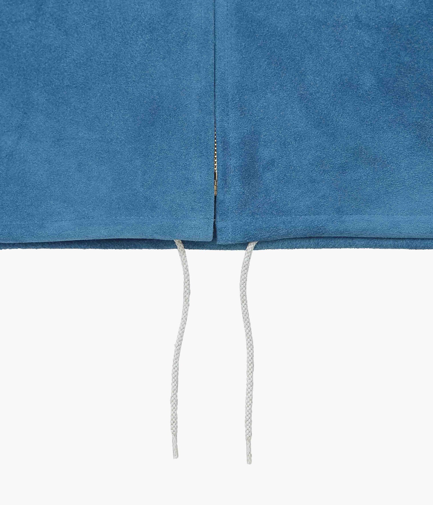 HERILL ''GOATSUEDE HOODED JACKET'' (FADED INDIGO)