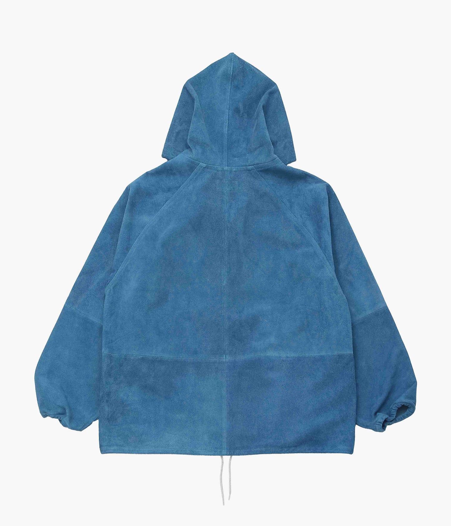 HERILL ''GOATSUEDE HOODED JACKET'' (FADED INDIGO)