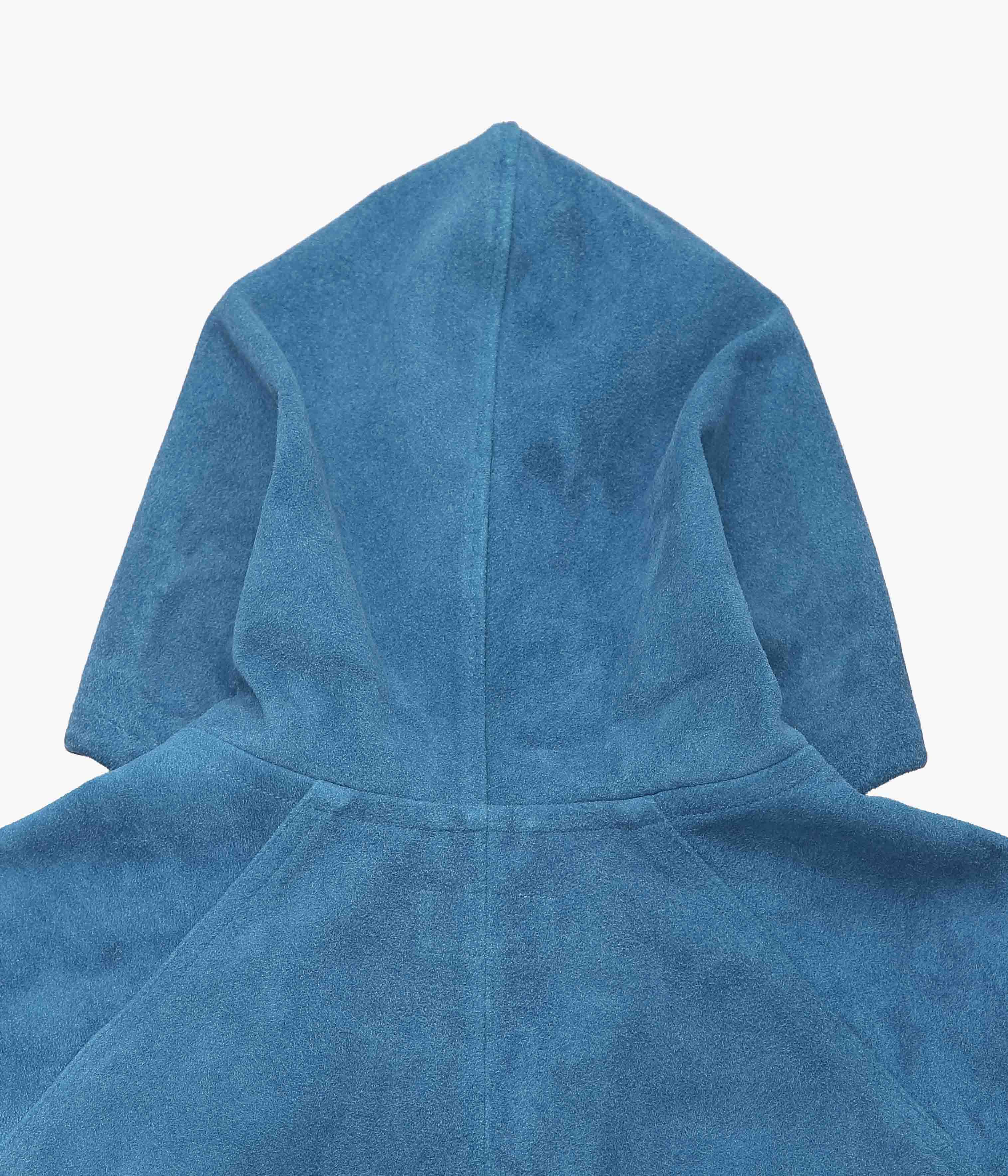 HERILL ''GOATSUEDE HOODED JACKET'' (FADED INDIGO) – THE STORE BY