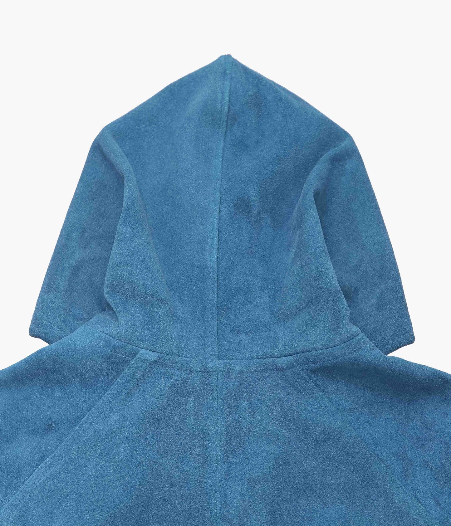 HERILL ''GOATSUEDE HOODED JACKET'' (FADED INDIGO)