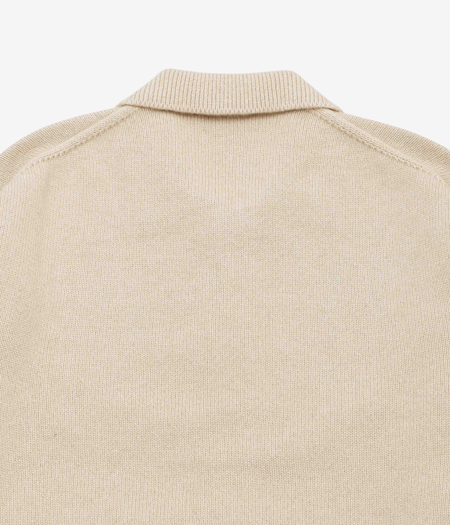 HERILL "GOLDEN SEAISLAND POLOCARDIGAN" (NATURAL)