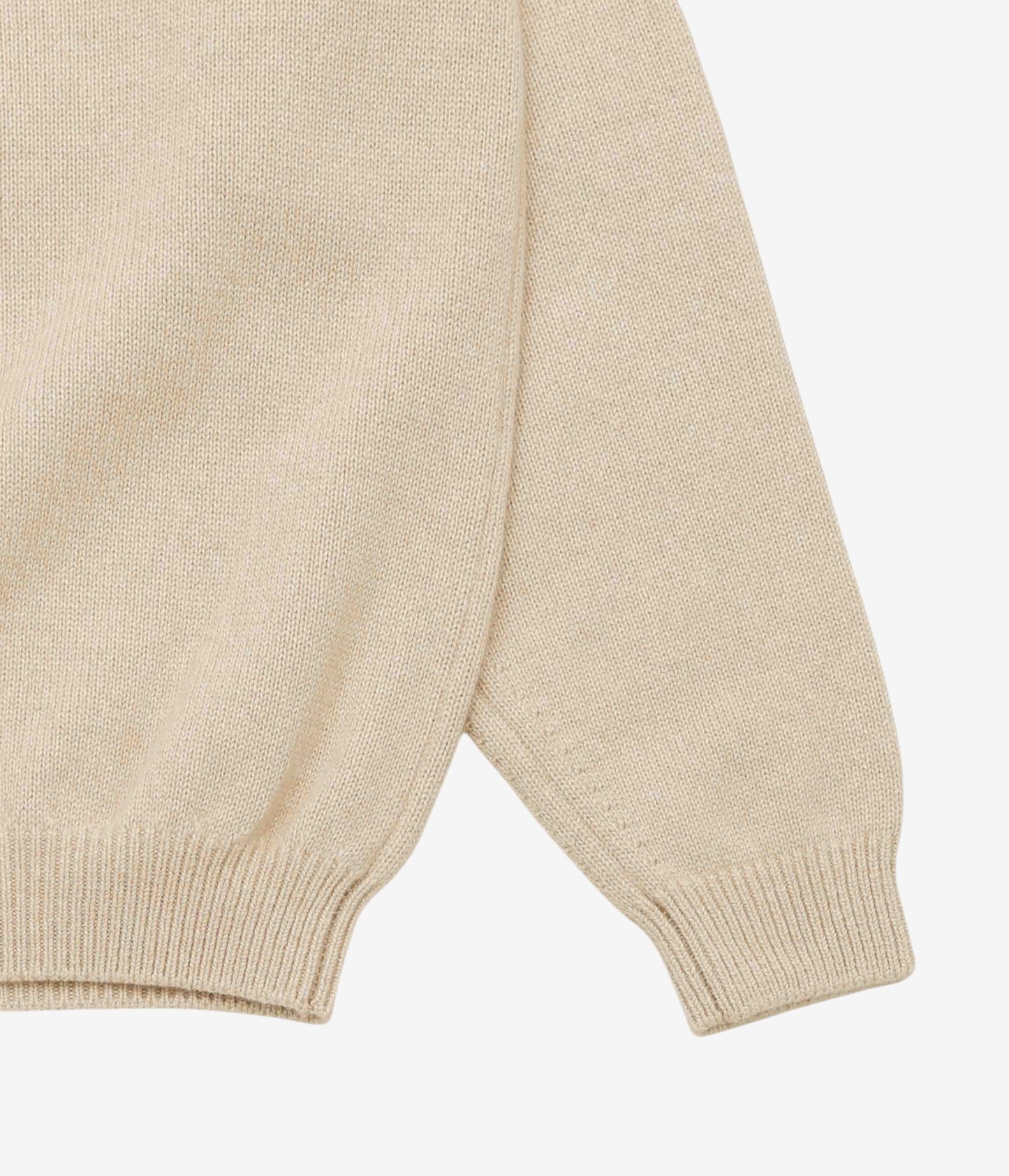 HERILL "GOLDEN SEAISLAND POLOCARDIGAN" (NATURAL)