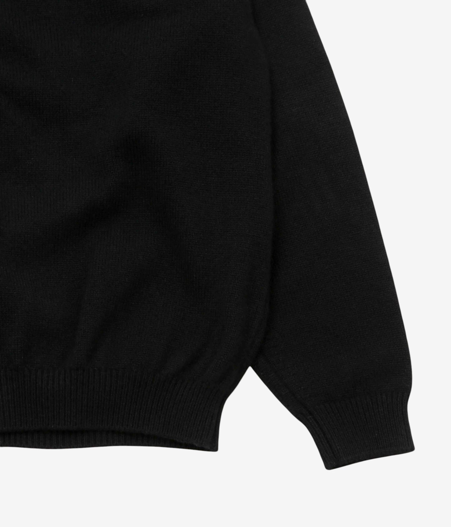 HERILL "GOLDEN SEAISLAND POLO CARDIGAN" (BLACK)