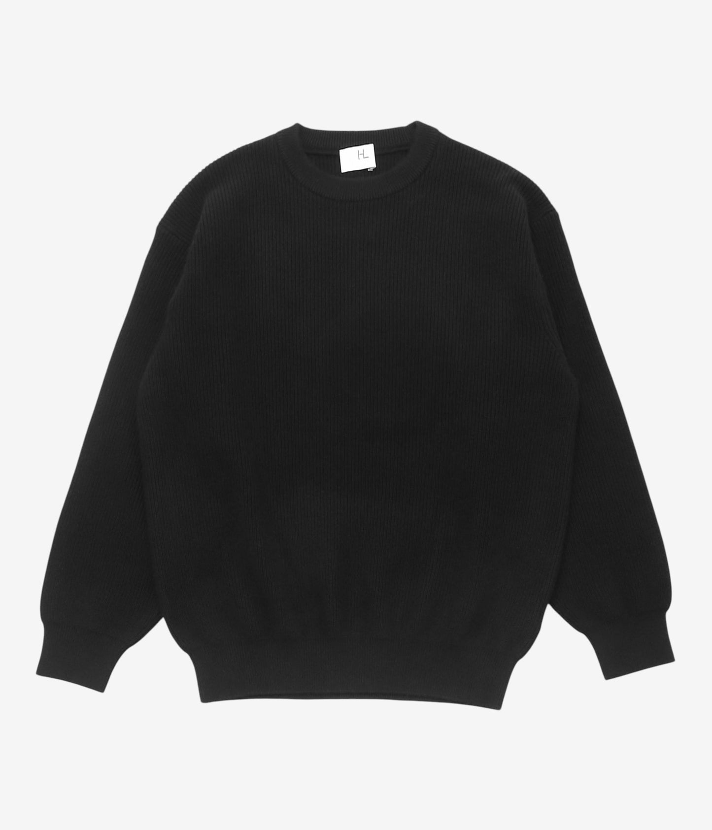 HERILL ''GOLDEN SEAISLAND RIBSTICHSWEATER'' (BLACK)