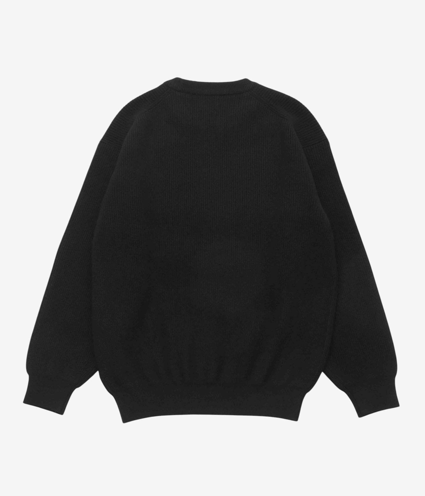 HERILL ''GOLDEN SEAISLAND RIBSTICHSWEATER'' (BLACK)