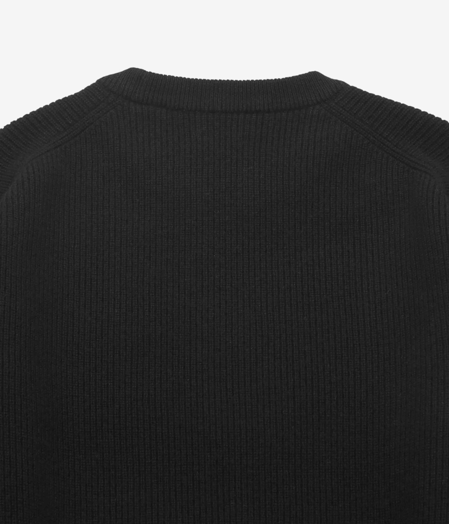 HERILL ''GOLDEN SEAISLAND RIBSTICHSWEATER'' (BLACK)