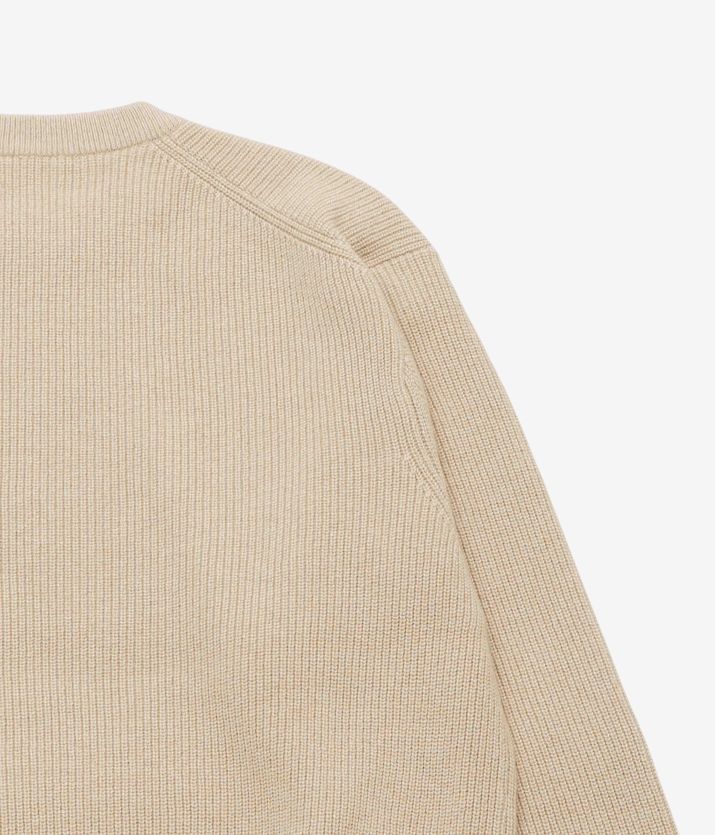 HERILL "GOLDEN SEAISLAND RIBSTICHSWEATER" (NATURAL)
