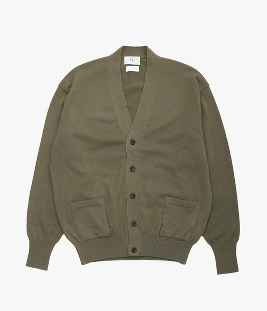 HERILL ''GOLDENCASH CARDIGAN'' (KHAKI)