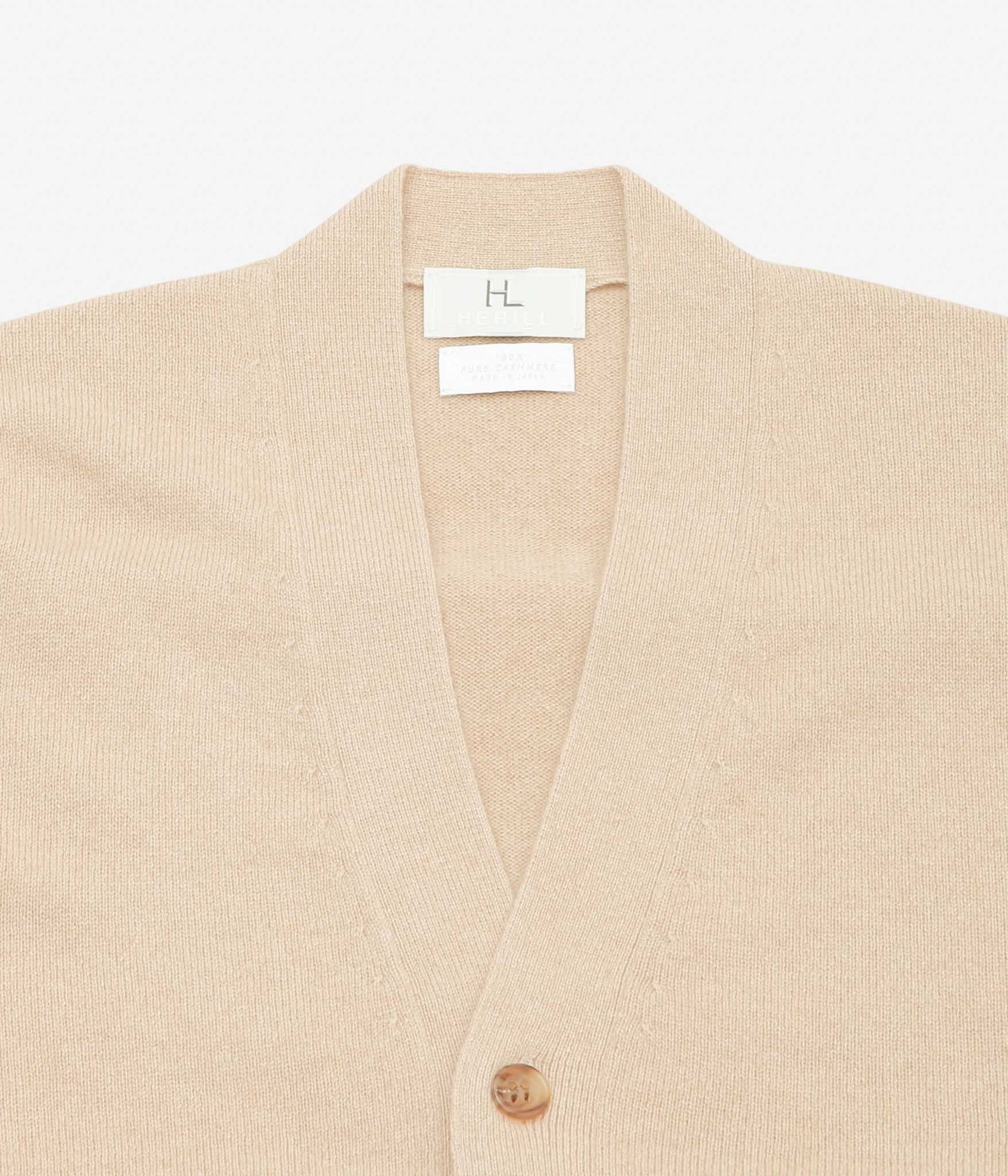 HERILL "GOLDENCASH CARDIGAN" (NATURAL)