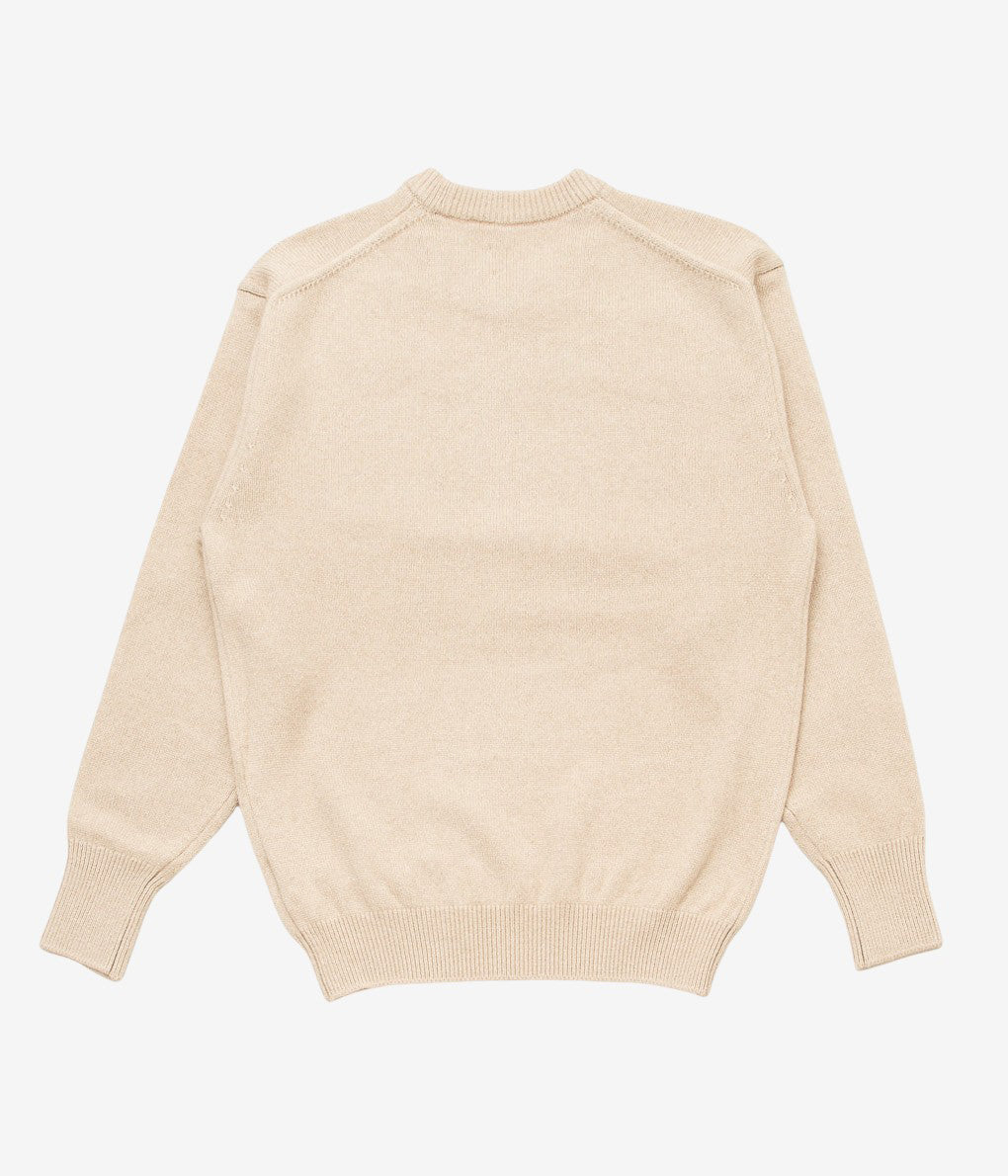 HERILL ''GOLDENCASH PULLOVER'' (NATURAL)
