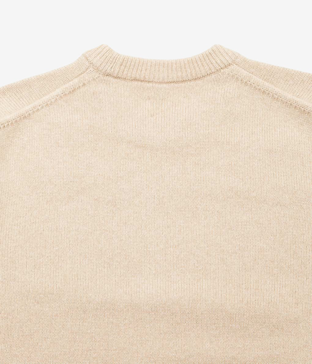HERILL ''GOLDENCASH PULLOVER'' (NATURAL)