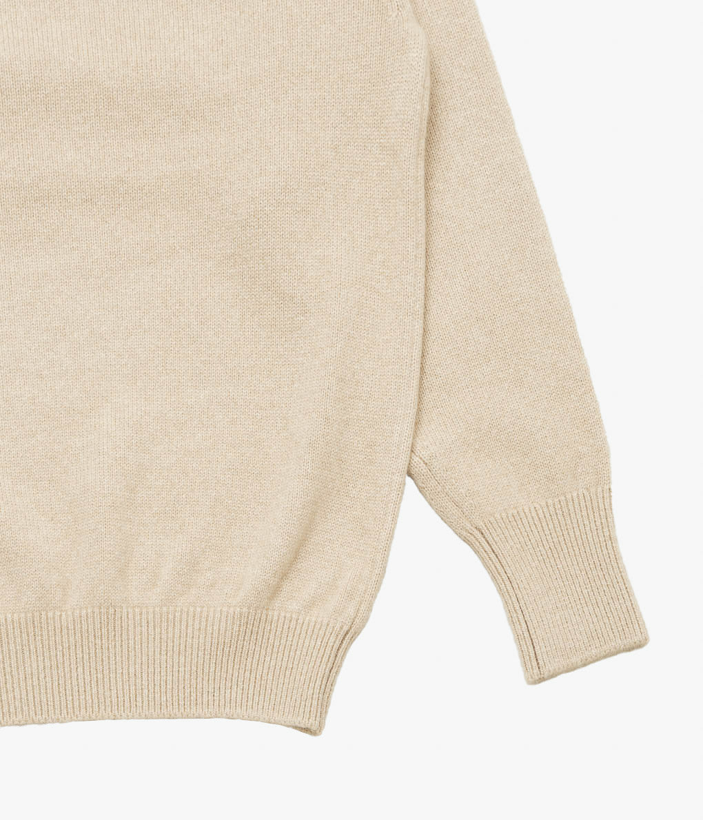 HERILL 21AW Goldencash Pullover サイズ2 未使用 HERILL Goldencash Pullover [KHAKI] - Fresh Service NECESSARY