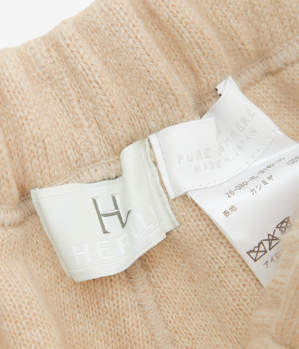 HERILL ''GOLDENCASH SWEATPANTS'' (NATURAL)
