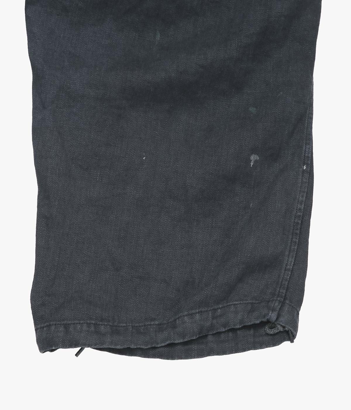 HERILL "HBT LINEN CARGOPANTS" (BLACK)