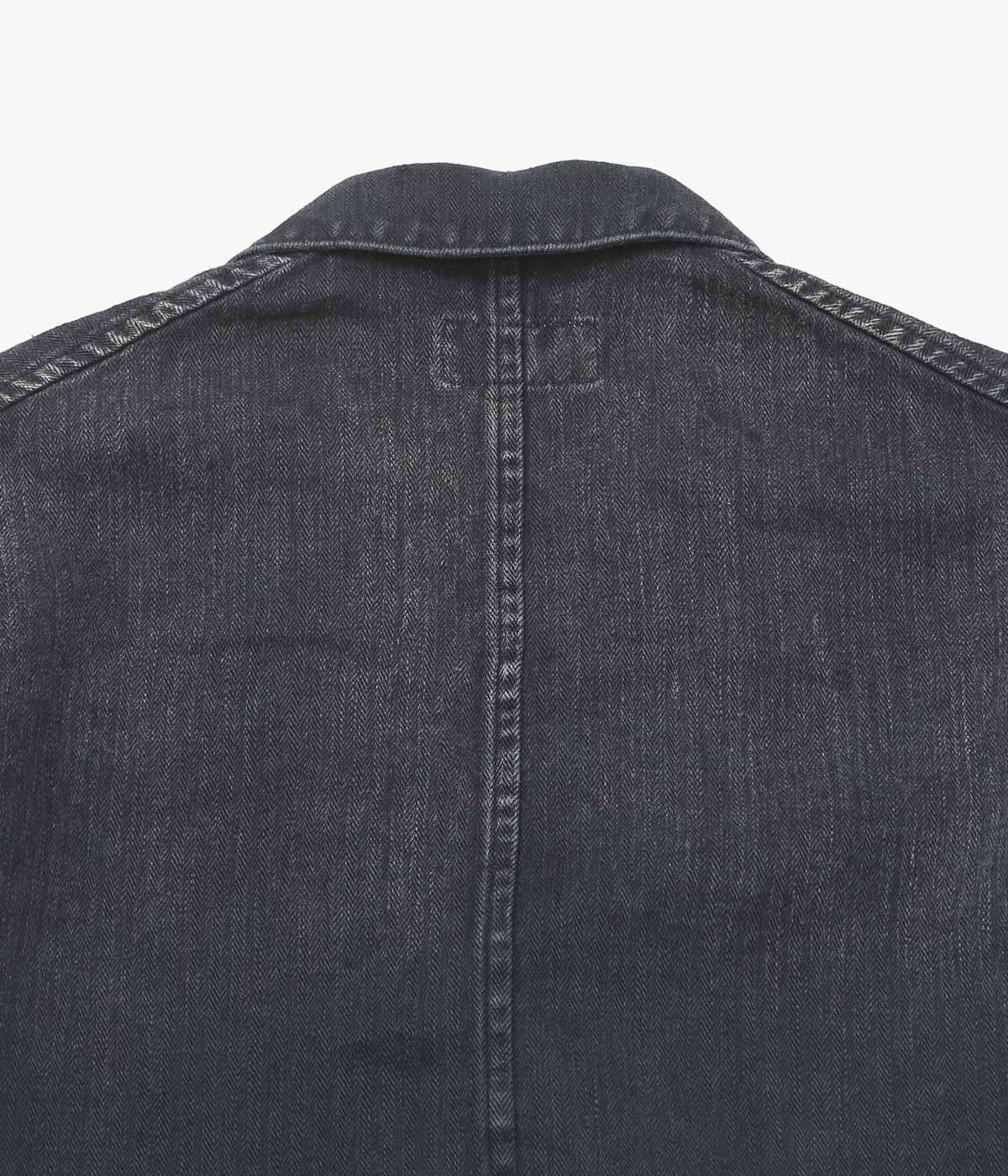 HERILL ''HBT LINEN WORKJACKET'' (BLACK)